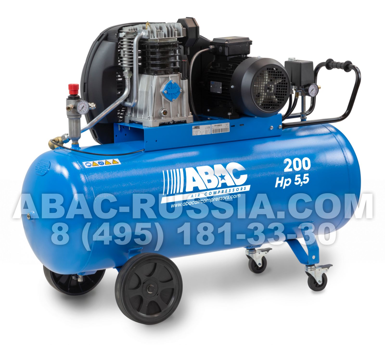 Поршневой компрессор ABAC A49B 200 CT5,5 Поршневой компрессор ABAC A49B 200 CT5,5