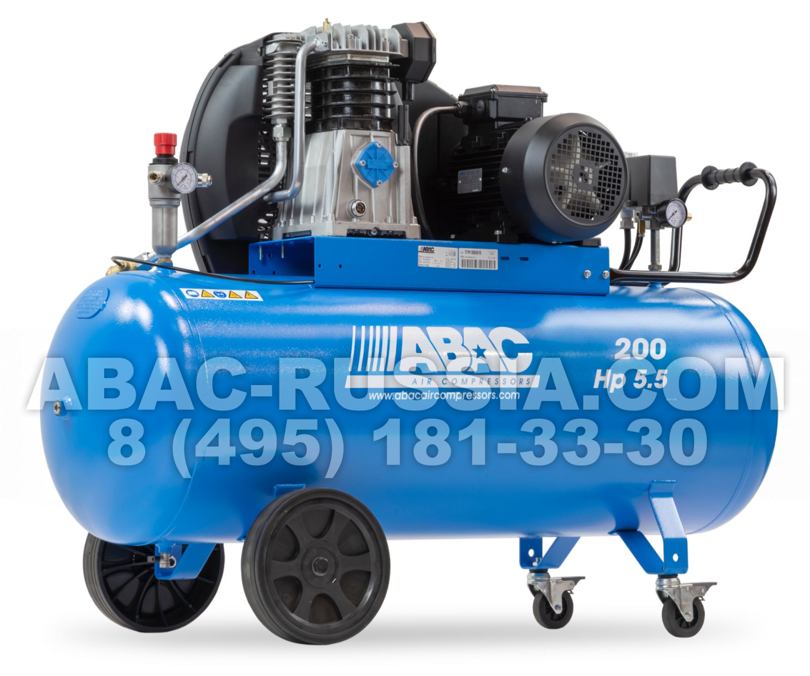 Поршневой компрессор ABAC A49B 200 CT5,5 Поршневой компрессор ABAC A49B 200 CT5,5