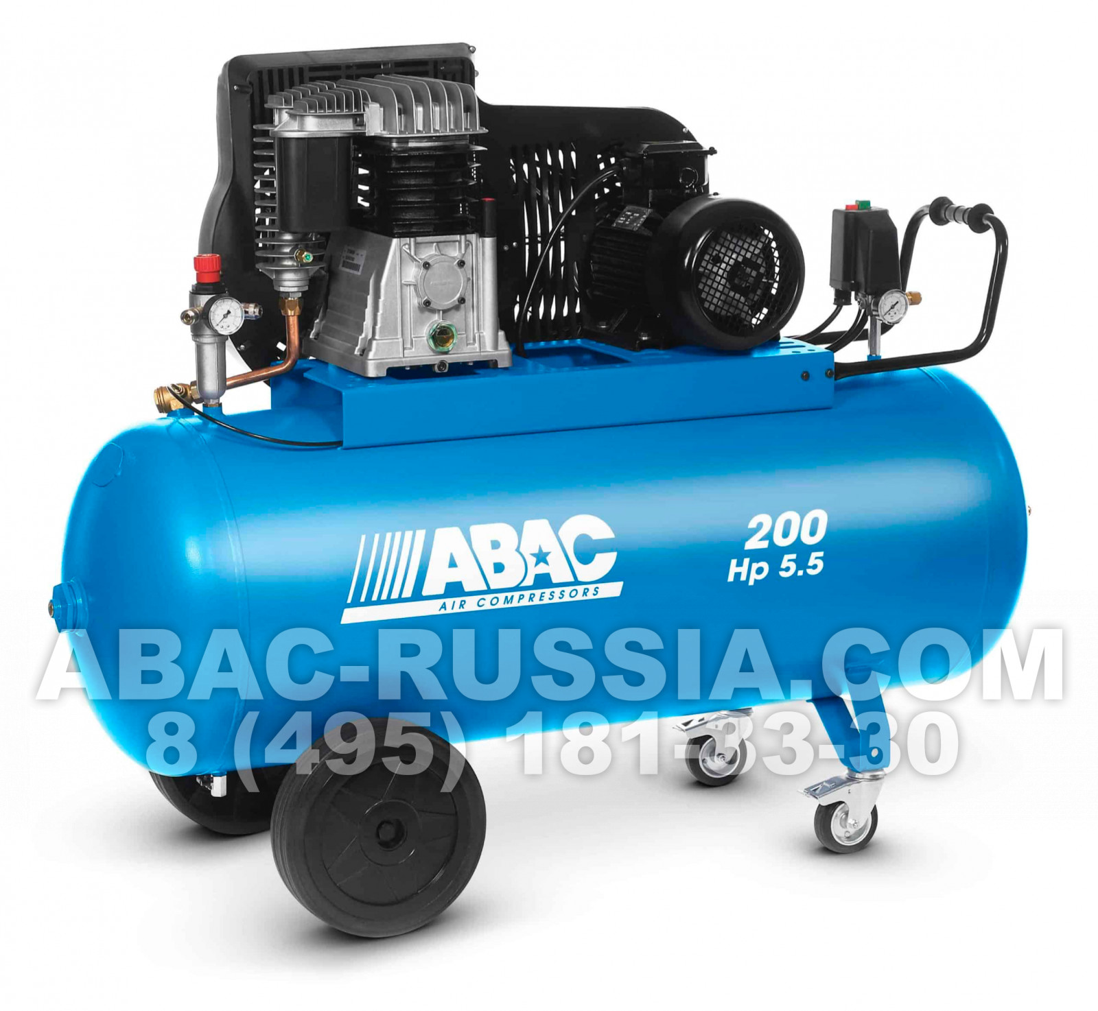 Поршневой компрессор ABAC B5900B/200 CT5,5 Поршневой компрессор ABAC B5900B/200 CT5,5