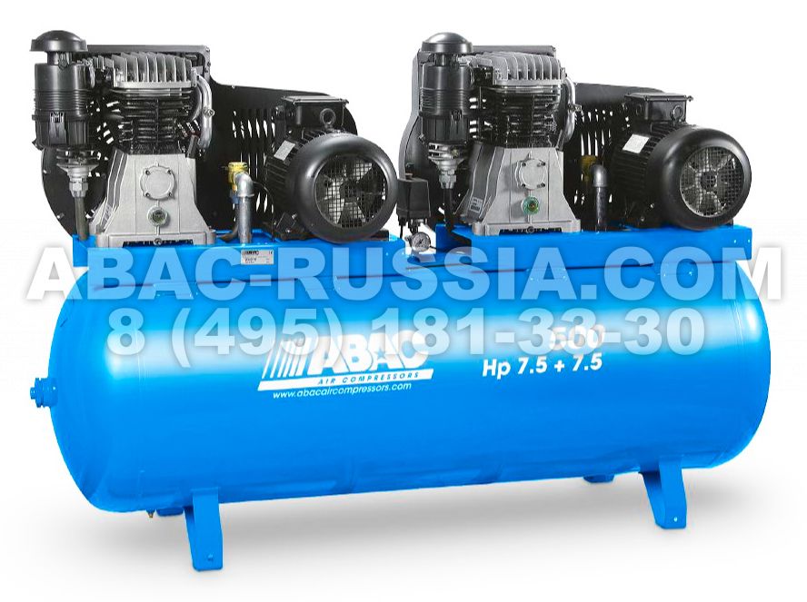 Поршневой компрессор ABAC B6000/500T7,5 TANDEM Поршневой компрессор ABAC B6000/500T7,5 TANDEM
