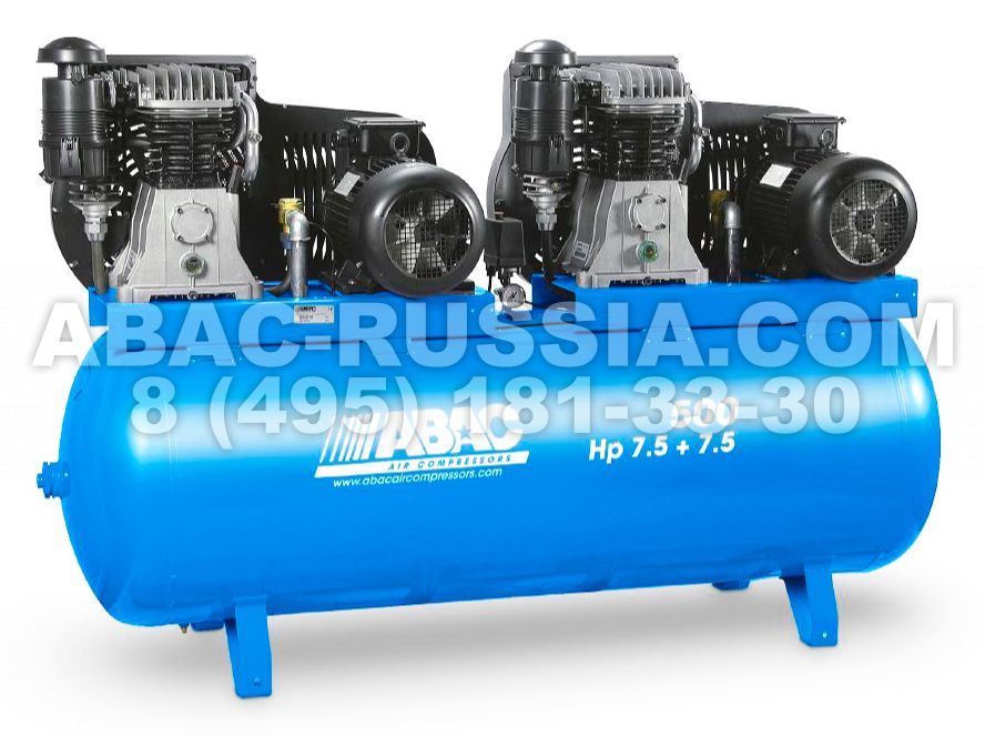 Поршневой компрессор ABAC B6000/500T7,5 TANDEM