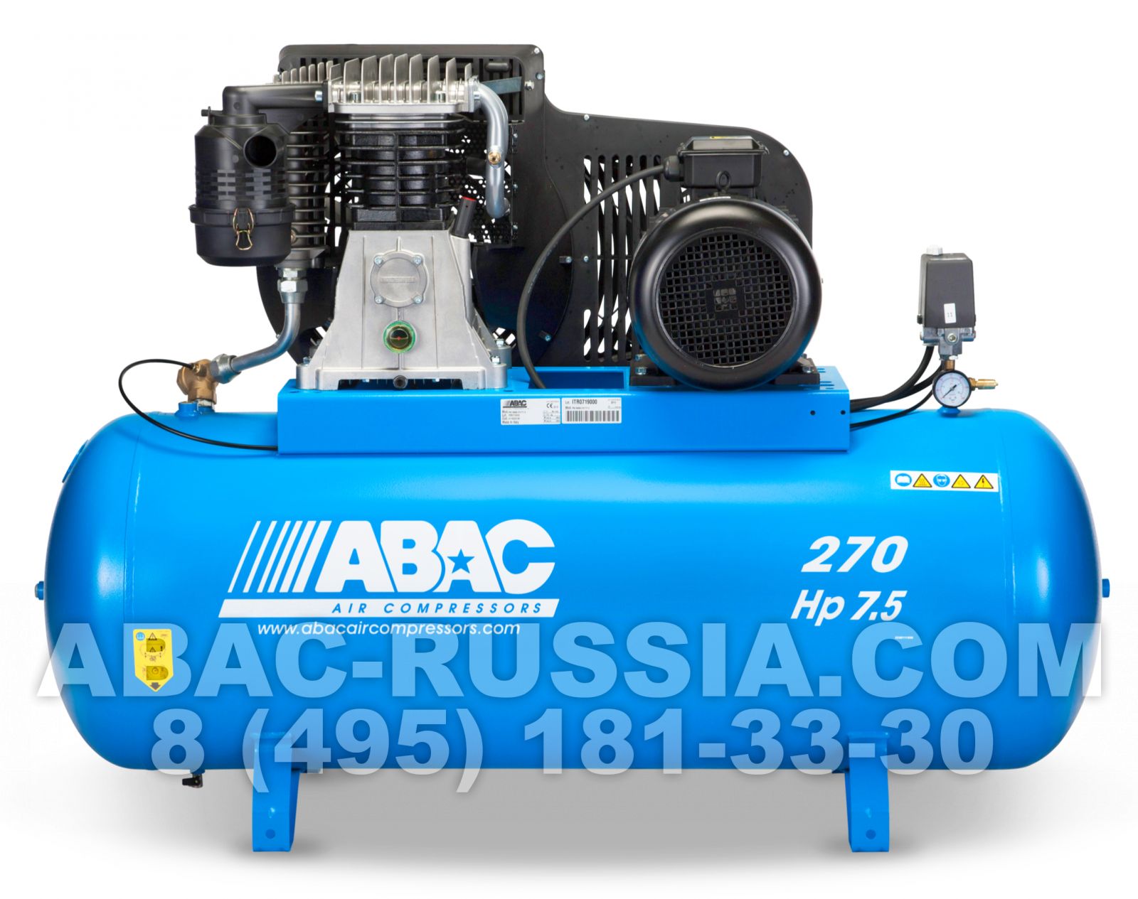Поршневой компрессор ABAC B6000/270 CT 7,5