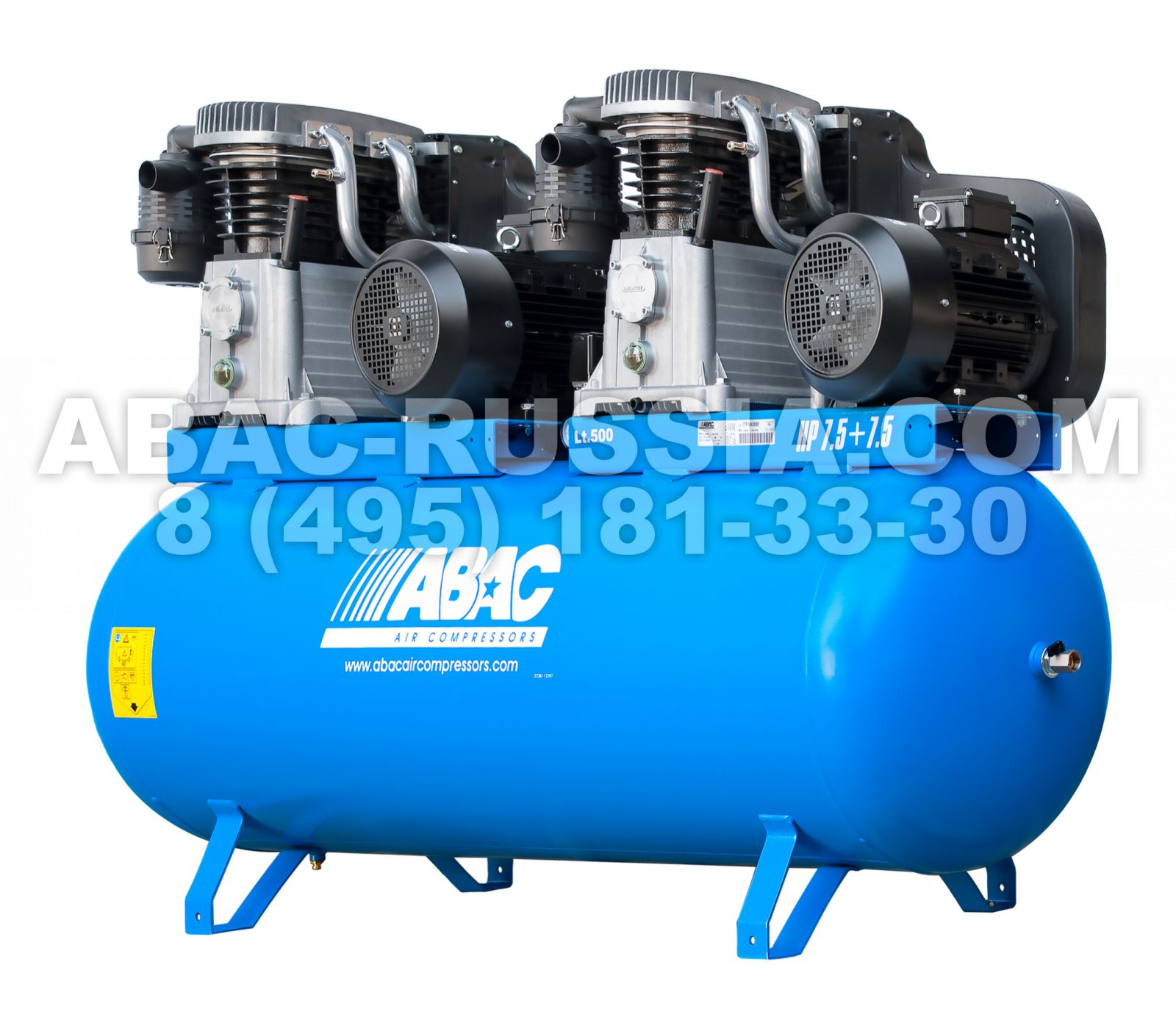 Поршневой компрессор ABAC B7000/500T7,5 TANDEM Поршневой компрессор ABAC B7000/500T7,5 TANDEM