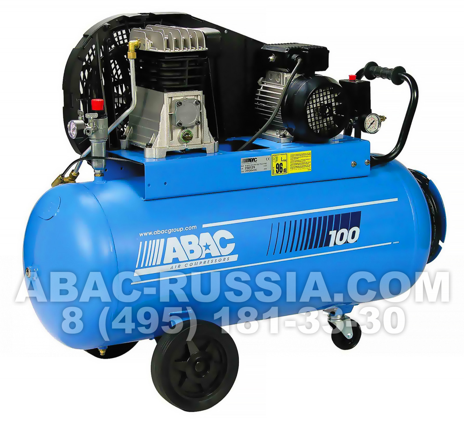 Поршневой компрессор ABAC B4900B/100 CT4 PLUS Поршневой компрессор ABAC B4900B/100 CT4 PLUS