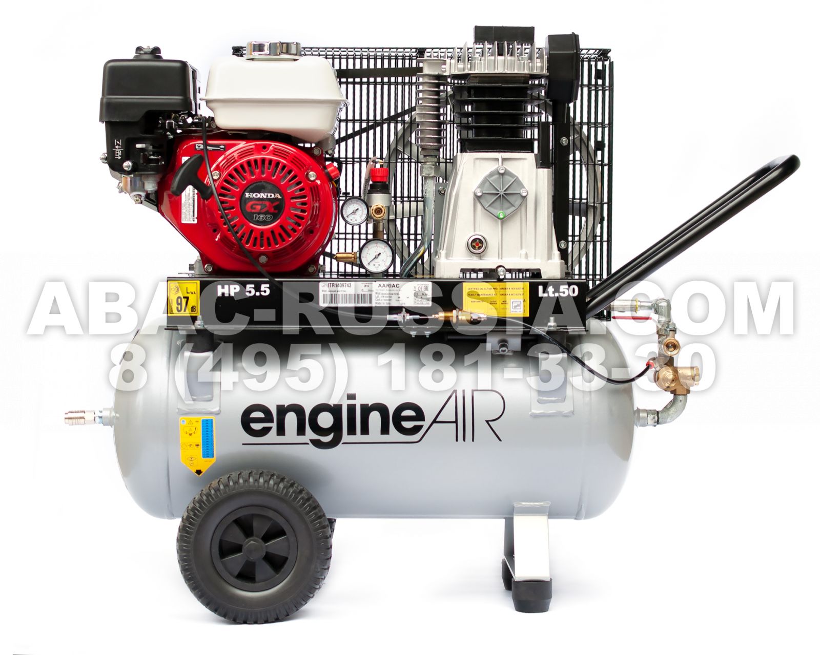 Поршневой компрессор ABAC EngineAIR A39B/50 5HP Поршневой компрессор ABAC EngineAIR A39B/50 5HP