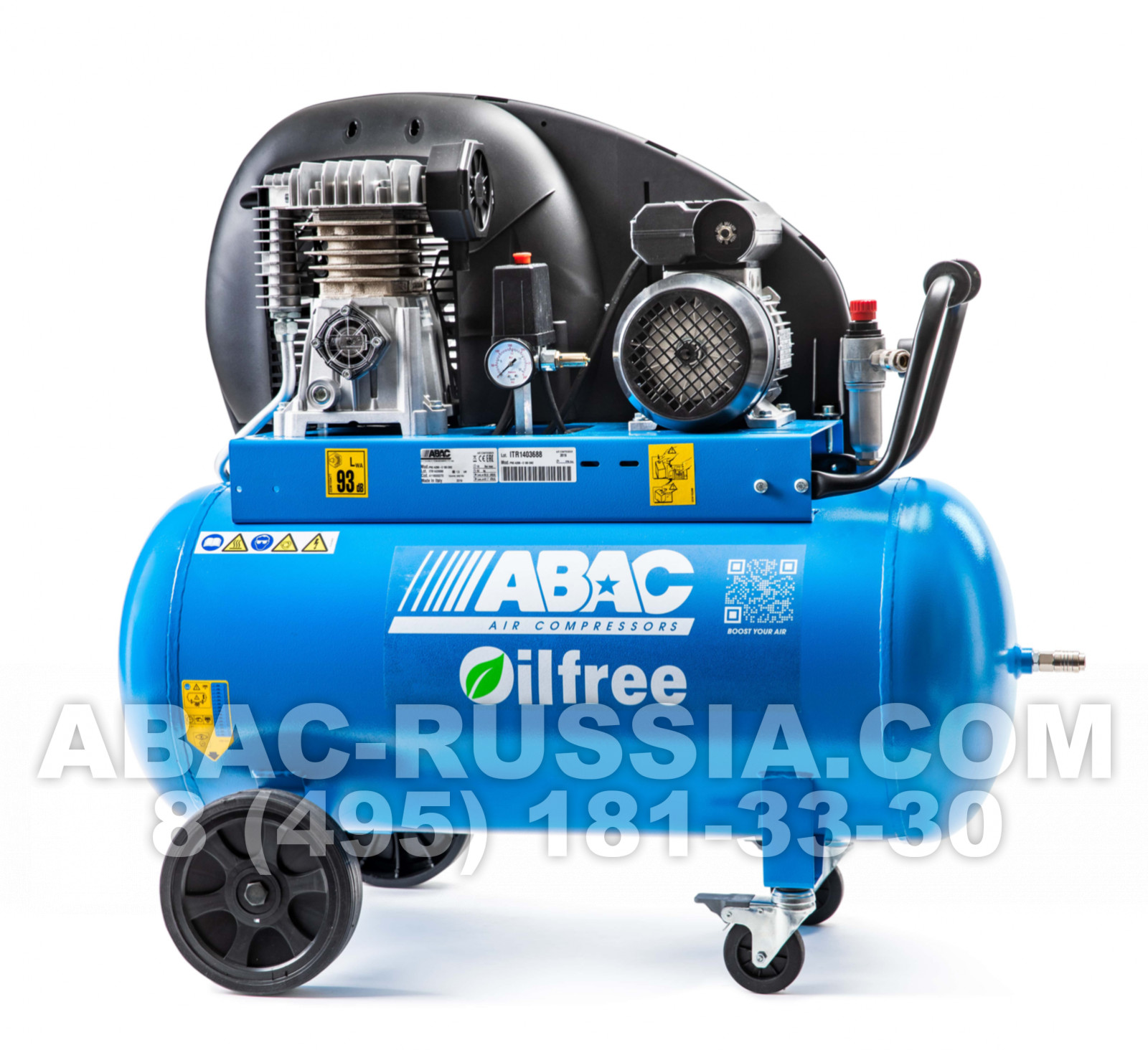 Безмасляный компрессор ABAC PRO A29B-0 100 CM2 Zero Безмасляный компрессор ABAC PRO A29B-0 100 CM2 Zero