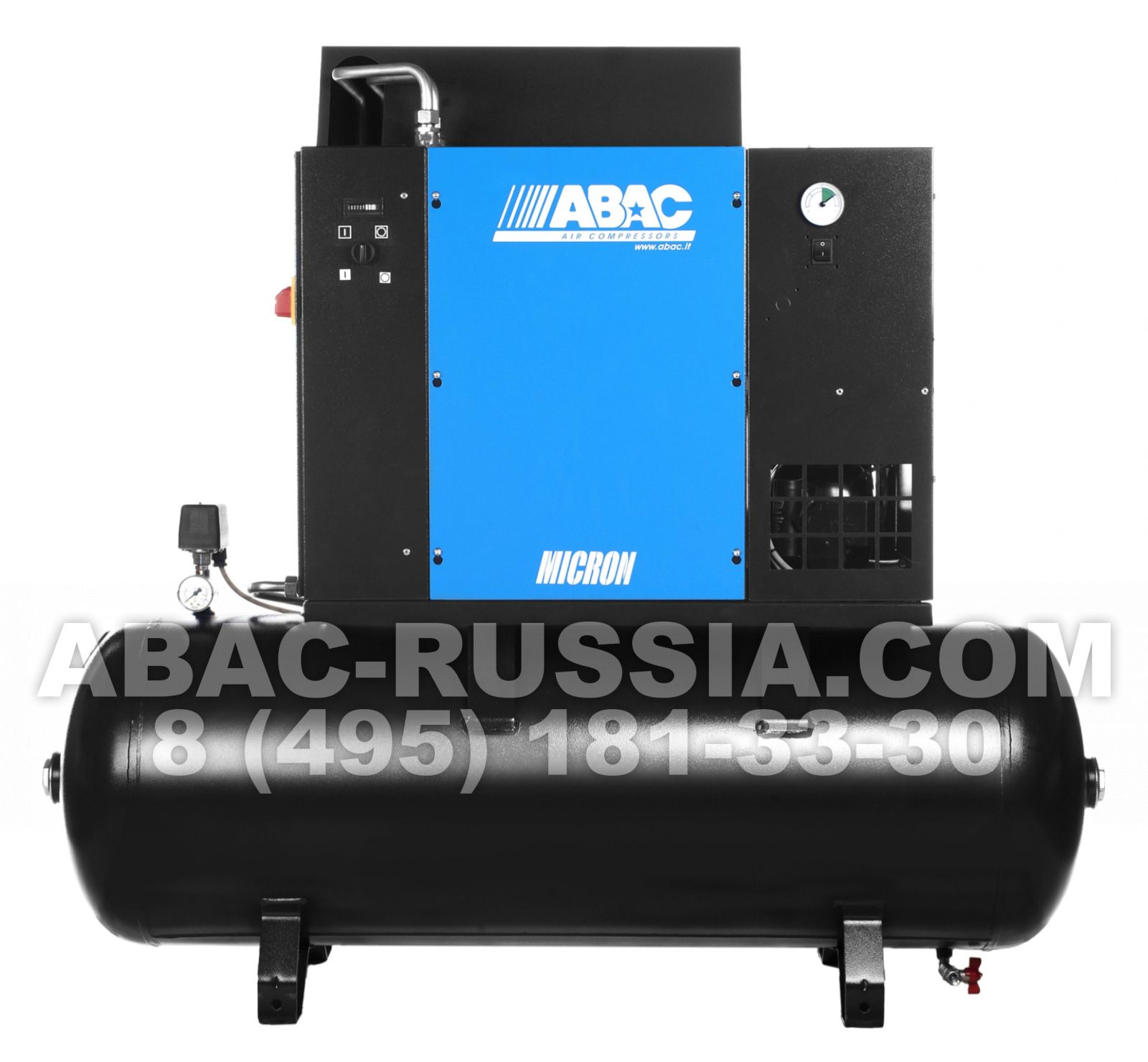 Винтовой компрессор ABAC MICRON.E 2.210 - 200 220В Винтовой компрессор ABAC MICRON.E 2.210 - 200 220В