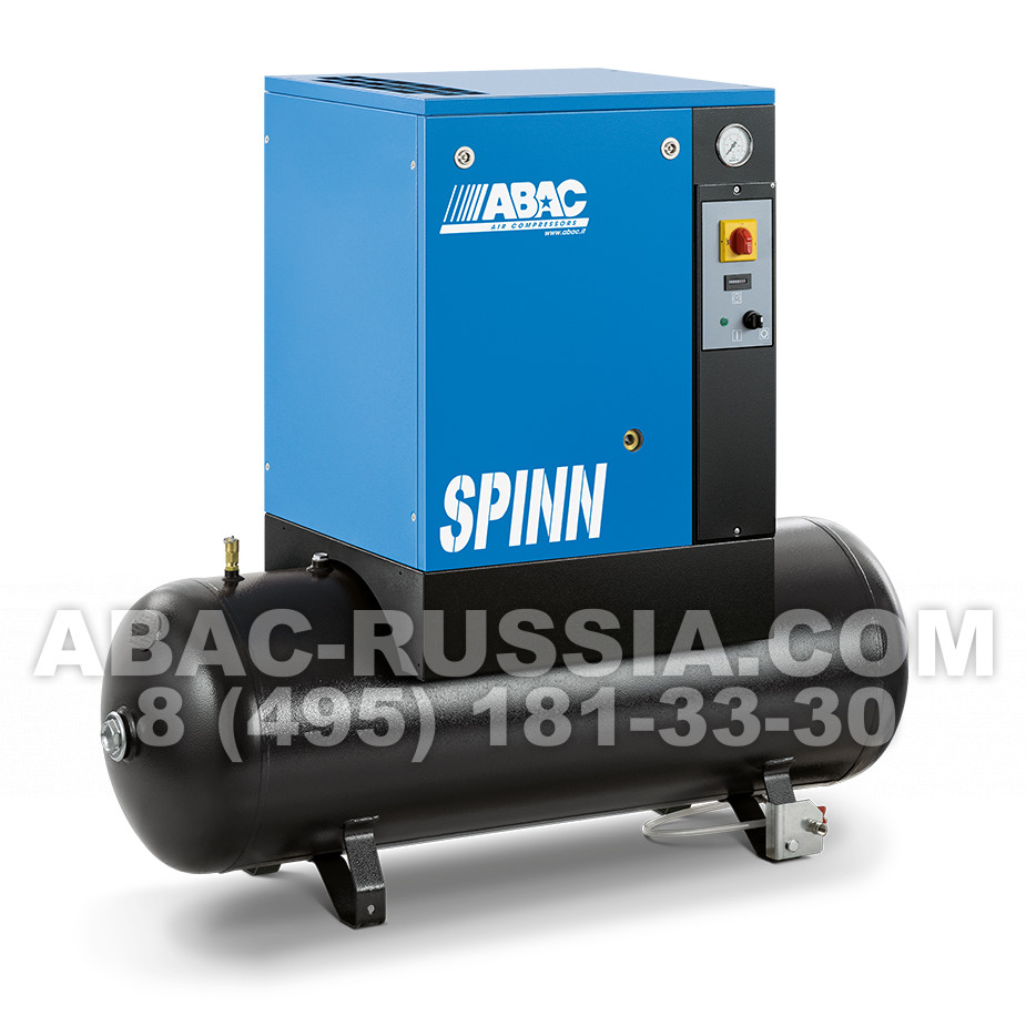 Винтовой компрессор ABAC SPINN 2,2 10 K 200 E 220V Винтовой компрессор ABAC SPINN 2,2 10 K 200 E 220V