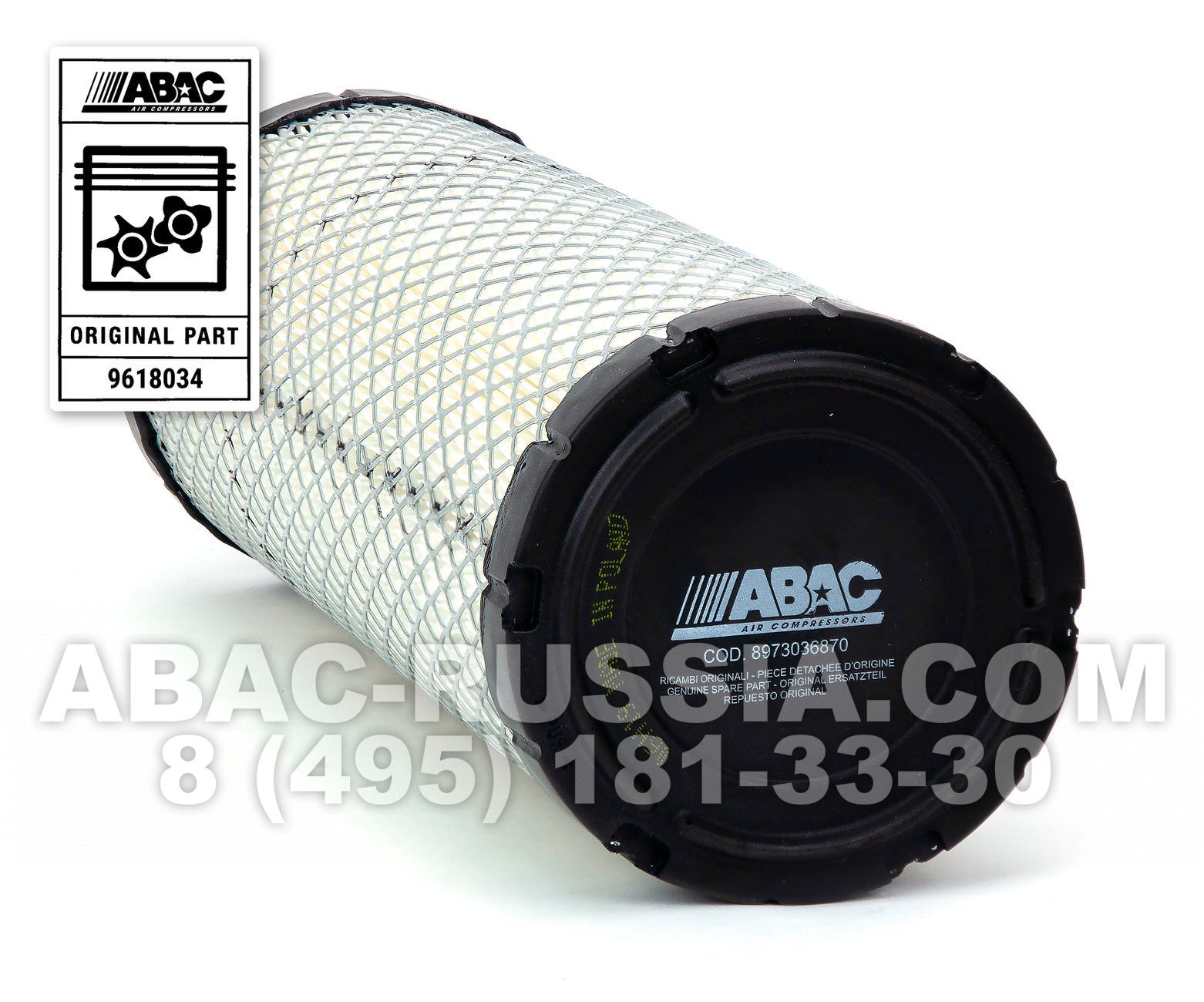 Воздушный фильтр ABAC 9618034 Воздушный фильтр ABAC 9618034
